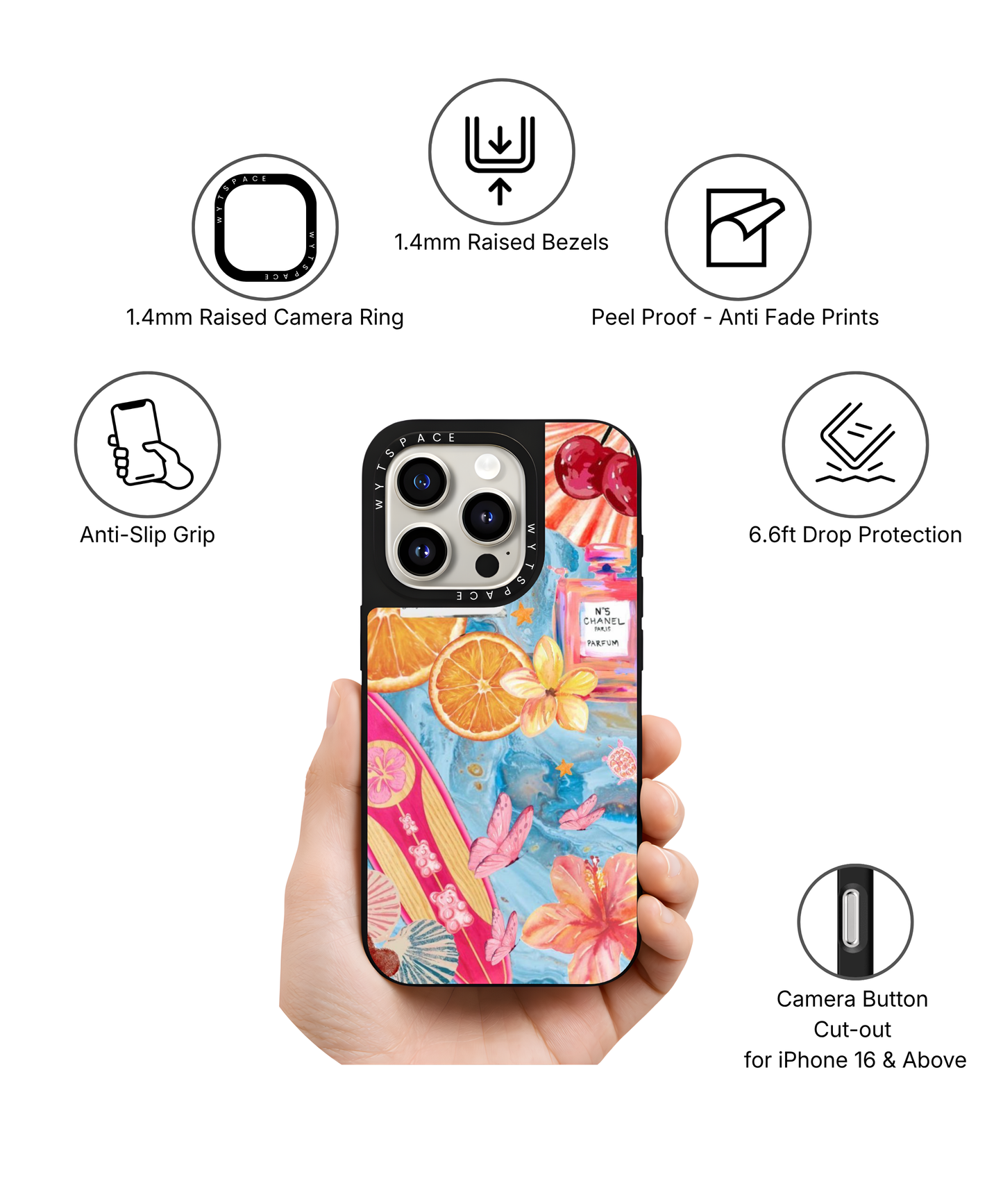 Tropical Escape | Zesté - Elite iPhone Case Cover | Code: 391