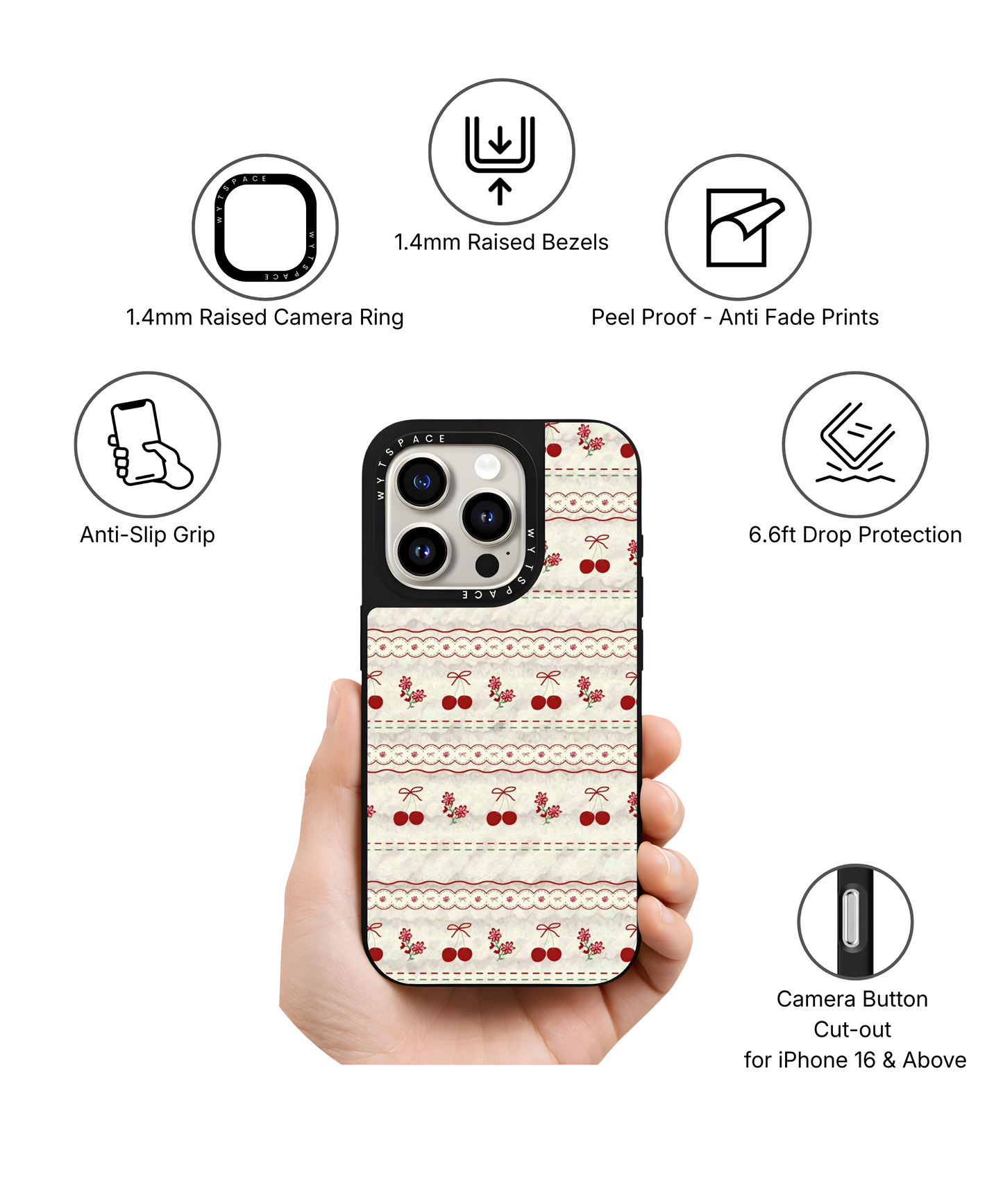 Embroider | Iconic - Elite iPhone Case Cover | Code: 518
