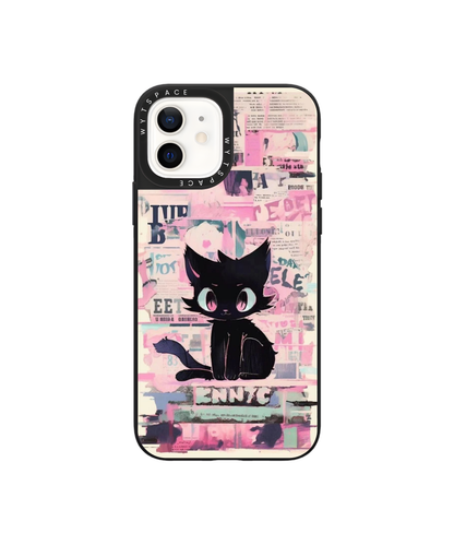 Midnight Meow | Pinteresty Elite iPhone Case Cover | Code: 296