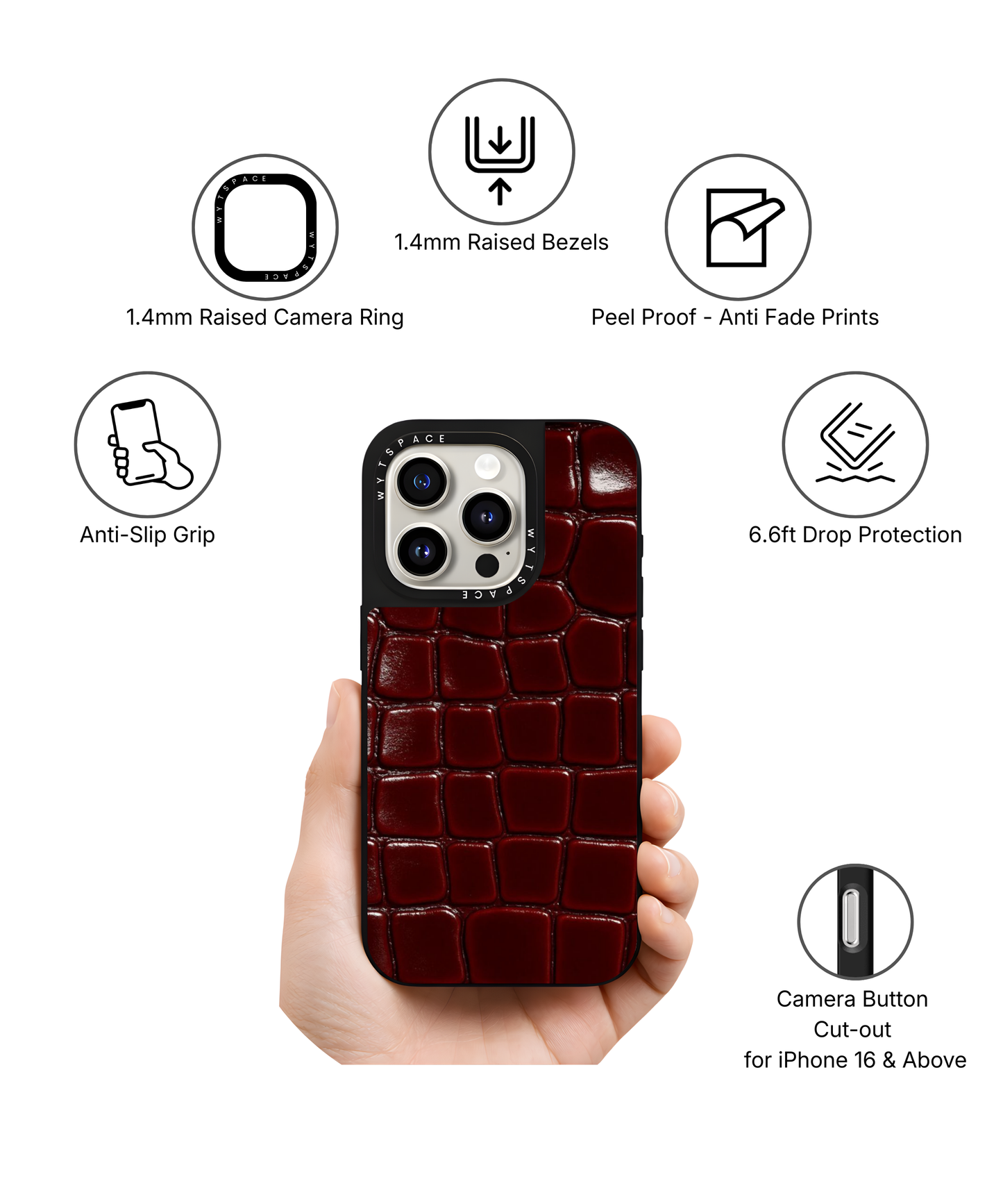 Croc | Iconic - Elite iPhone Case Cover | Code: 439