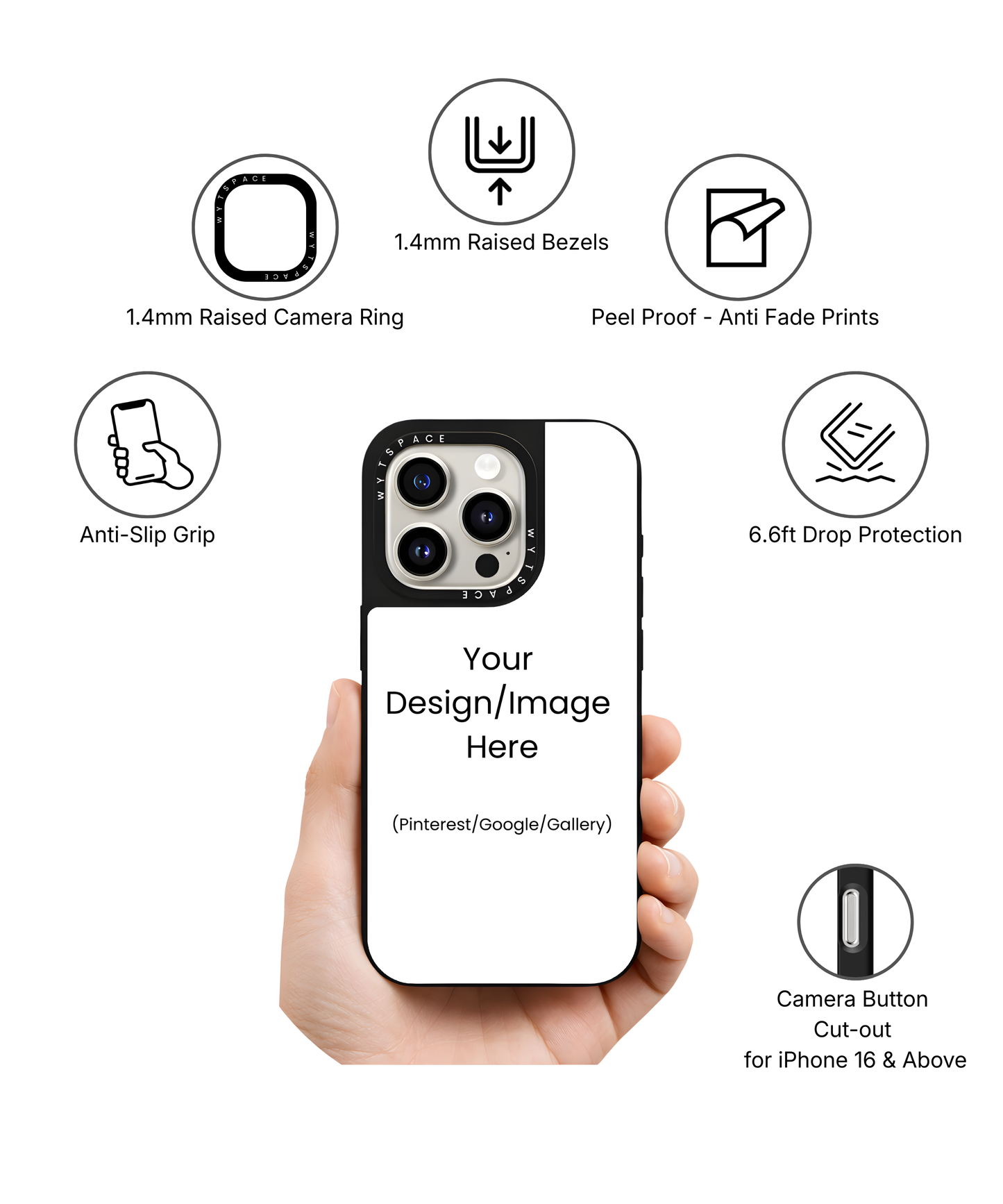 Custom Pinterest Google | Elite iPhone Case Cover | Code: 443