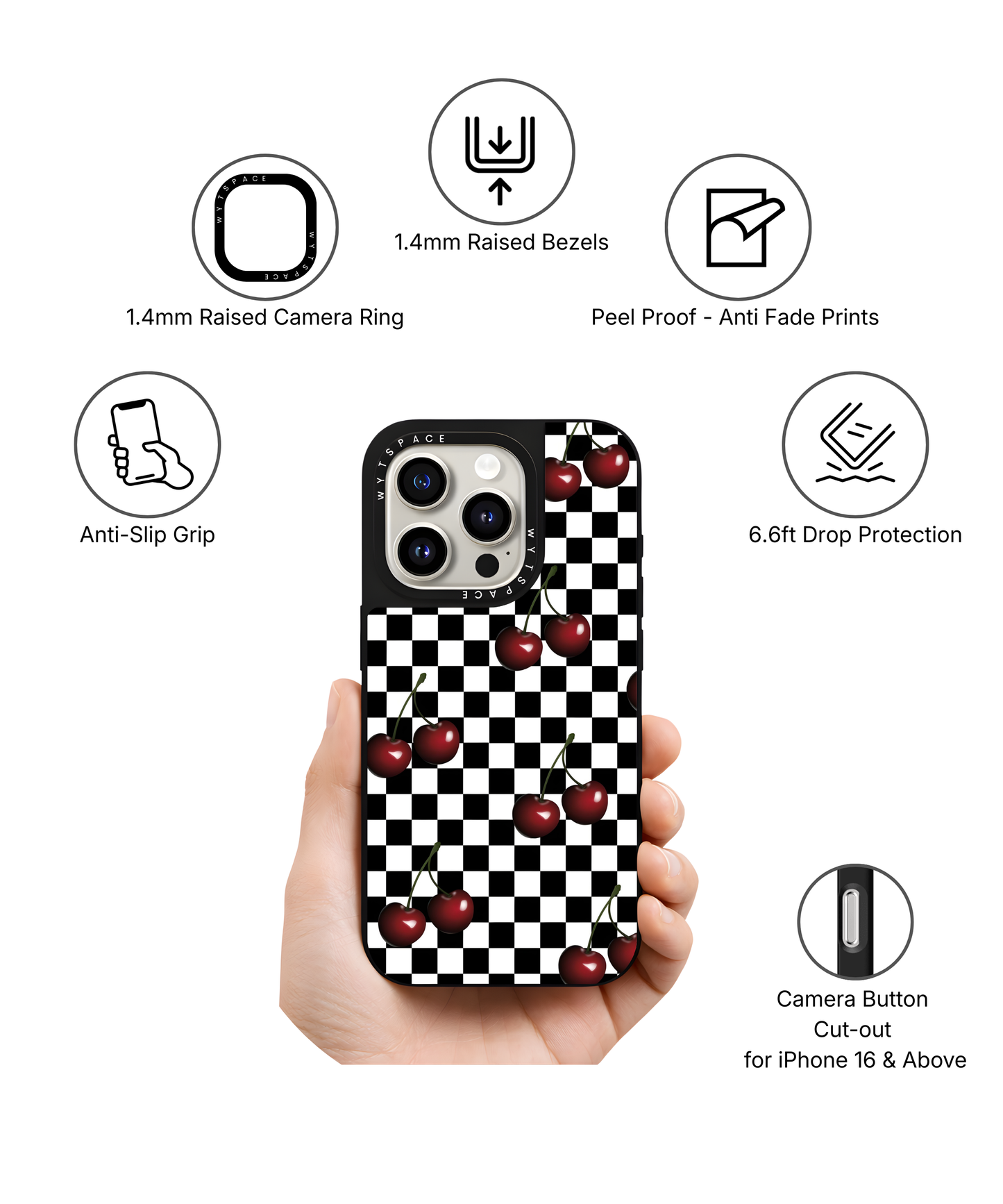 Checkers | Iconic - Elite iPhone Case Cover | Code: 480