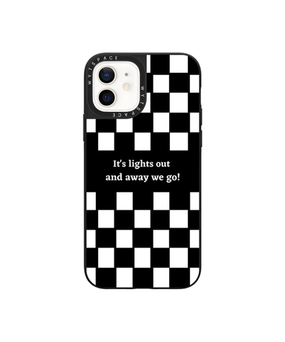 Checkered Start | F1 / Cars - Elite iPhone Case | Code: 404
