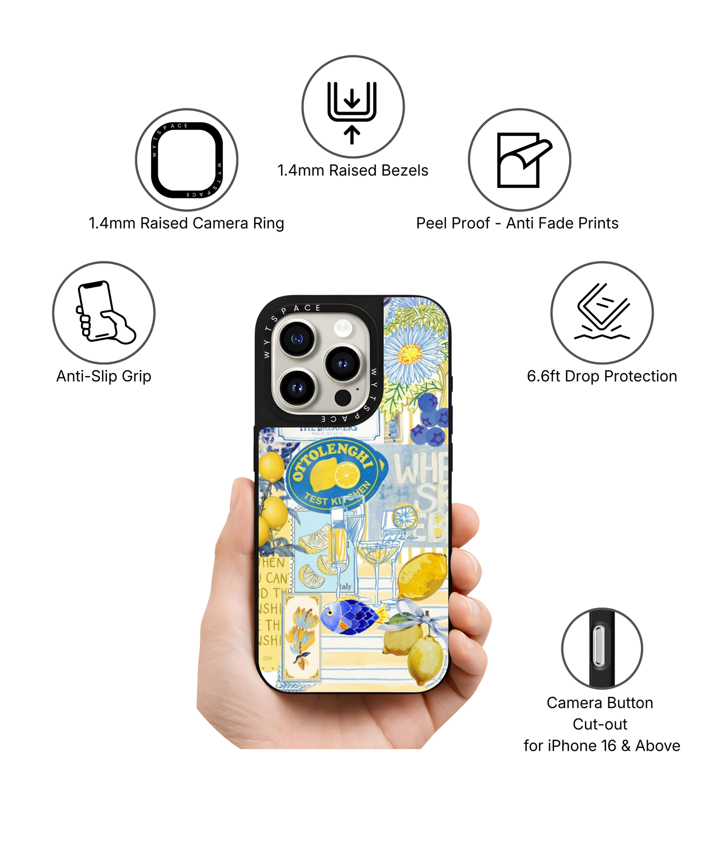 Lemon Bloom | Zesté - Elite iPhone Case Cover | Code: 389