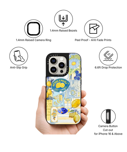 Lemon Bloom | Zesté - Elite iPhone Case Cover | Code: 389