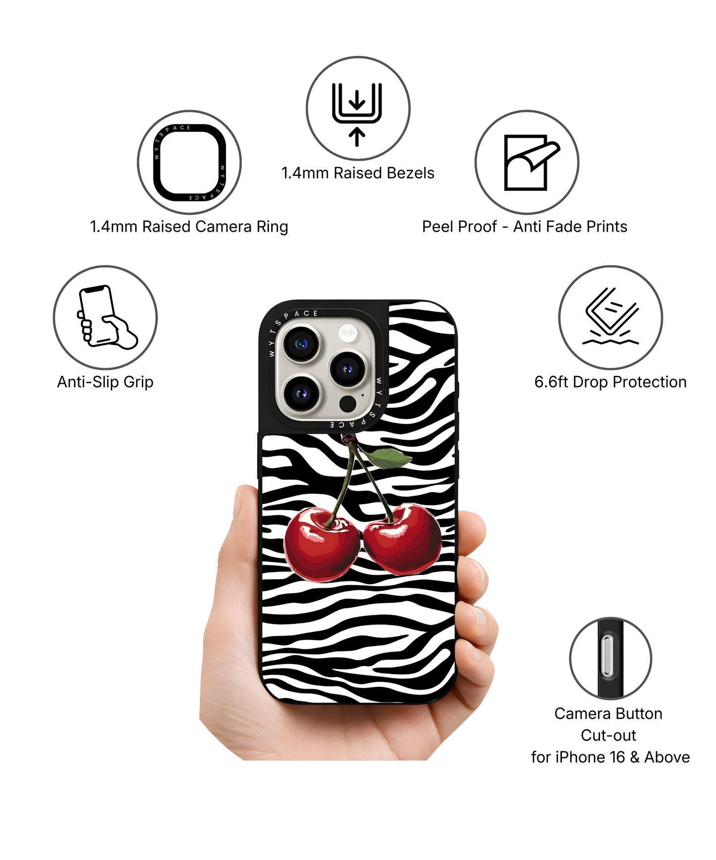 Zebra | Iconic - Elite iPhone Case Cover | Code: 509