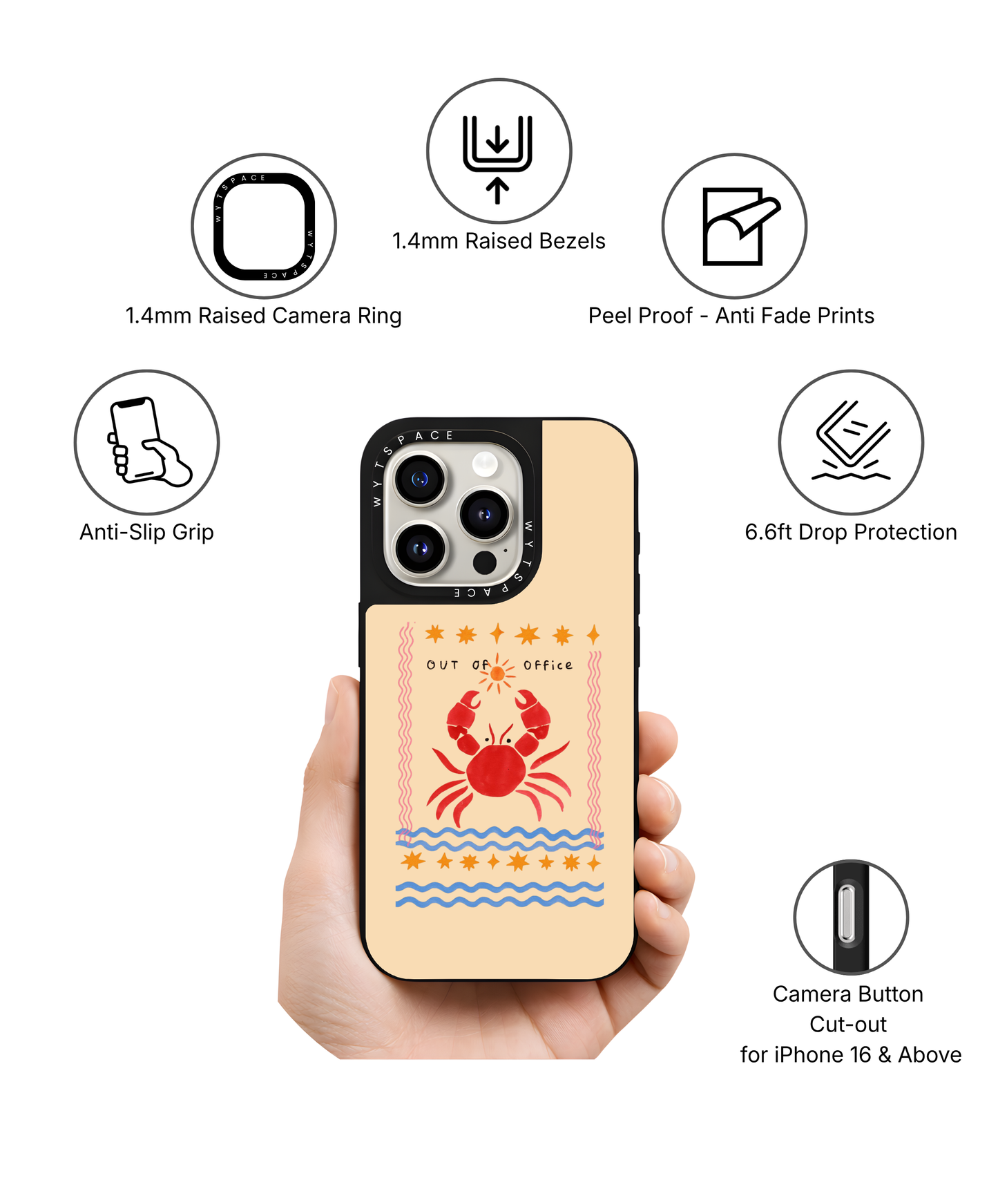Out of Office | Zesté - Elite iPhone Case Cover | Code: 398