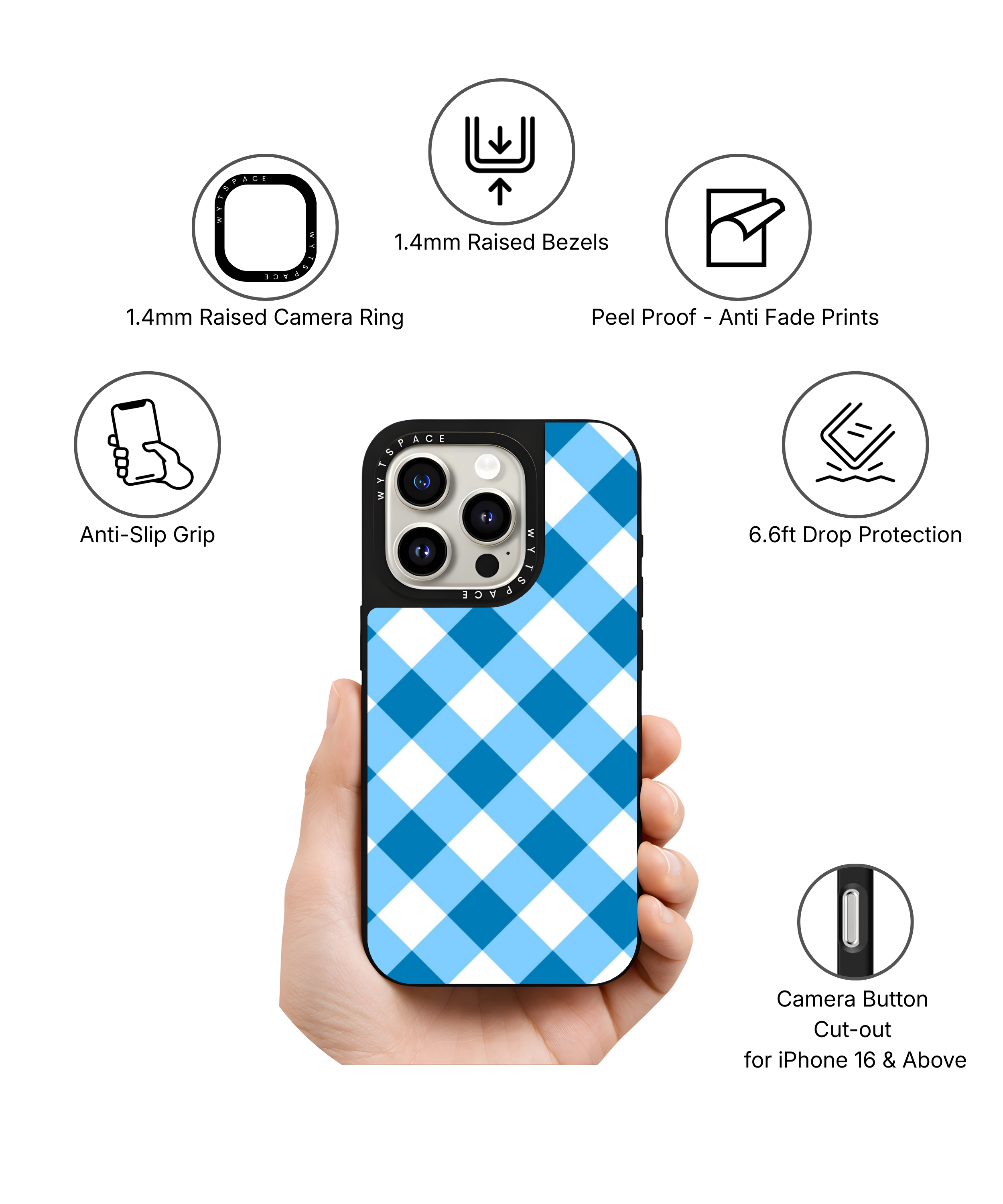 Azure | Iconic - Elite iPhone Case Cover | Code: 484
