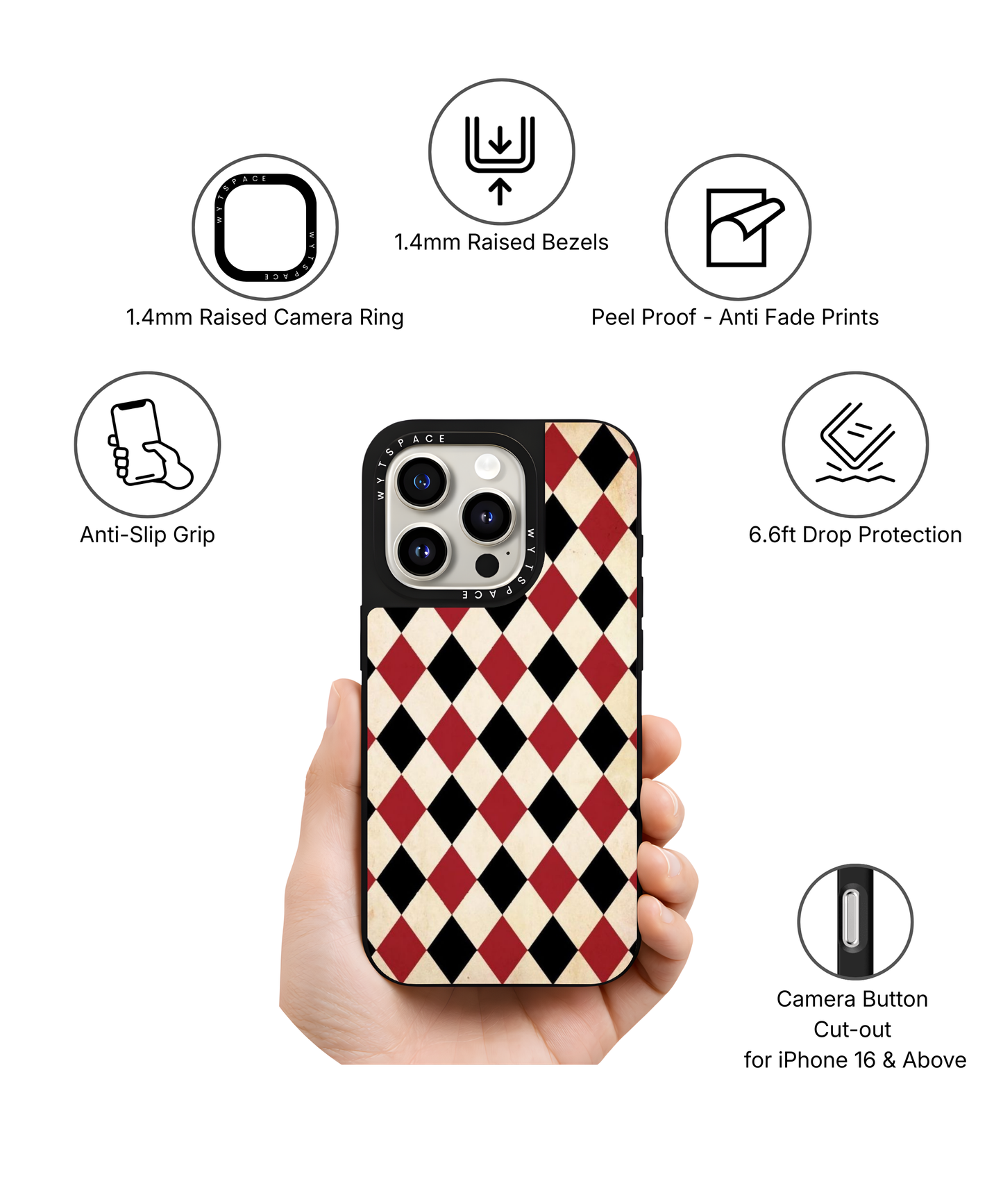 Diamond | Iconic - Elite iPhone Case Cover | Code: 528