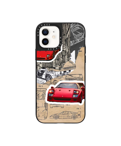 Retro Racer | F1 / Cars - Elite iPhone Case | Code: 431