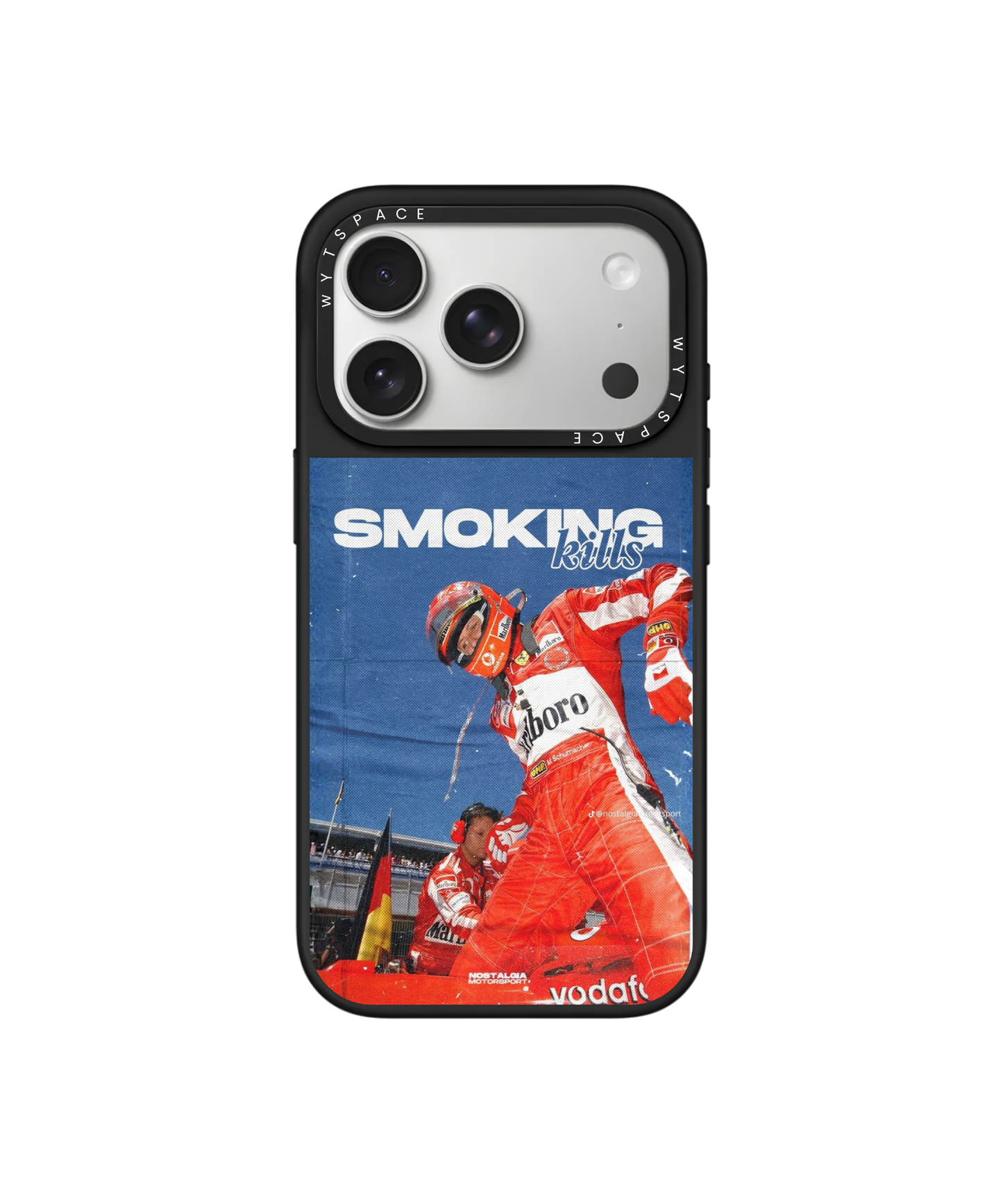 Smoking Hot Lap | F1 / Cars - Elite iPhone Case | Code: 433