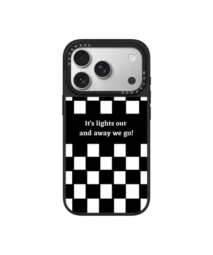 Checkered Start | F1 / Cars - Elite iPhone Case | Code: 404