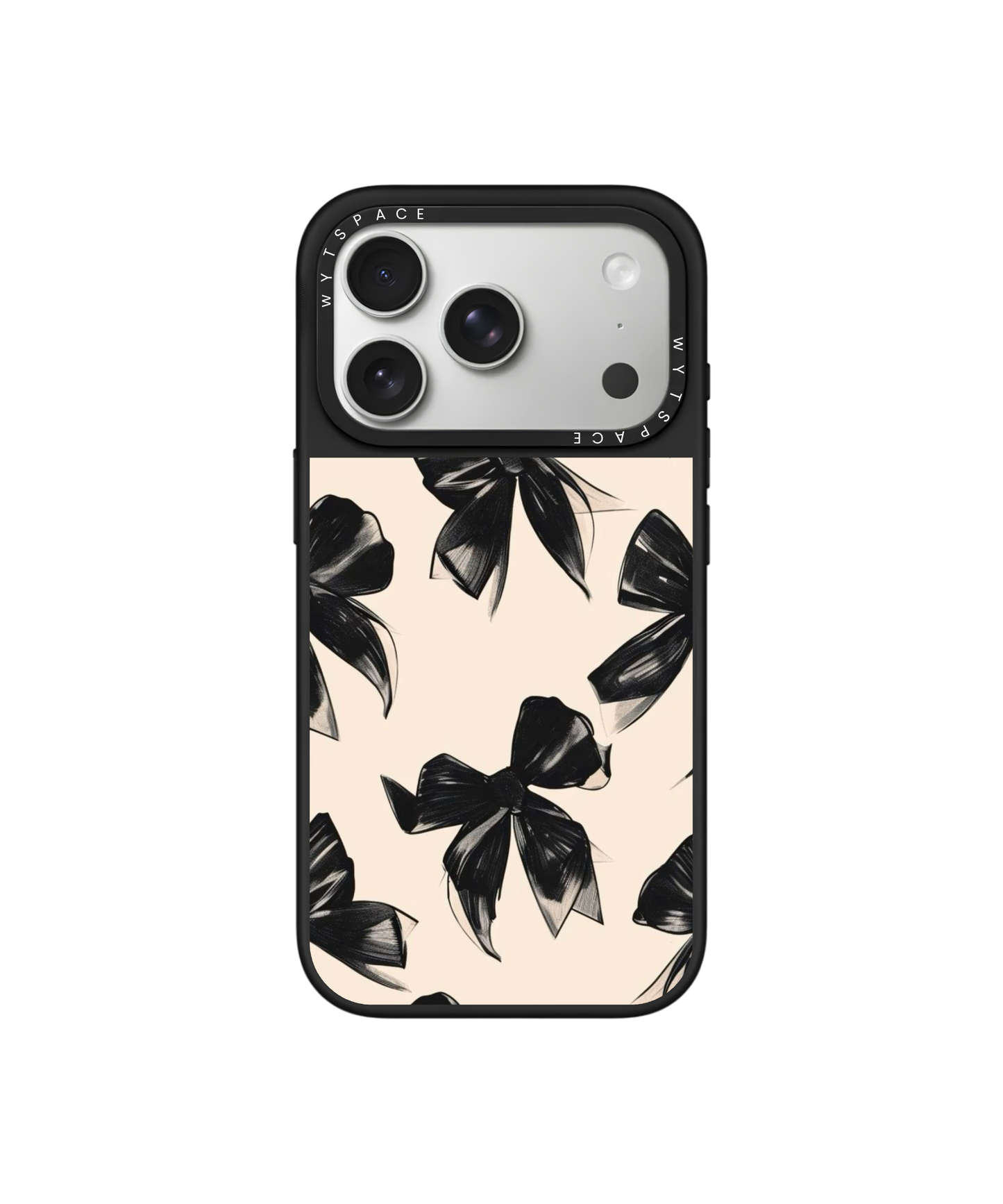 Noir Bow | Pinteresty Elite iPhone Case Cover | Code: 298