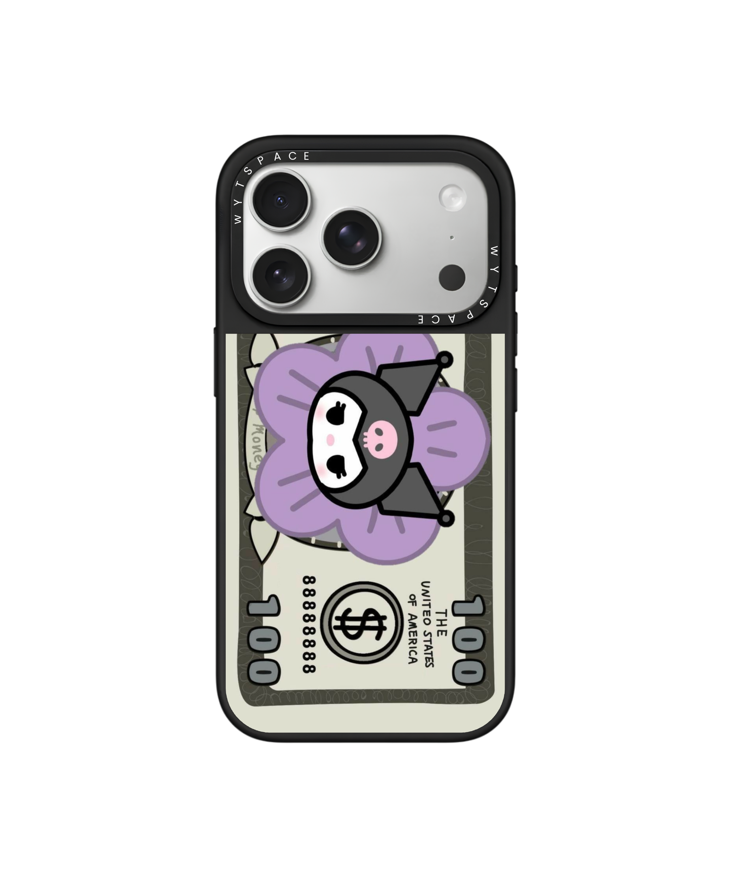 Kuromi Cash | Pinteresty Elite iPhone Case Cover | Code: 295