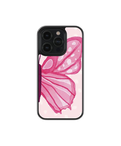 Butterfly Bliss | Pinteresty Glass Case Cover | Code: 264