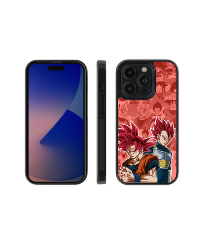 Goku & Vegeta Fusion | Dragon Ball - Glass Case Cover | Code: 124