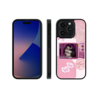 Blush Muse | Personalized Glass Case | Code: 346