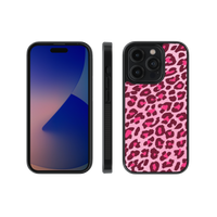 Pink Leopard | Pinteresty Glass Case | Code: 282