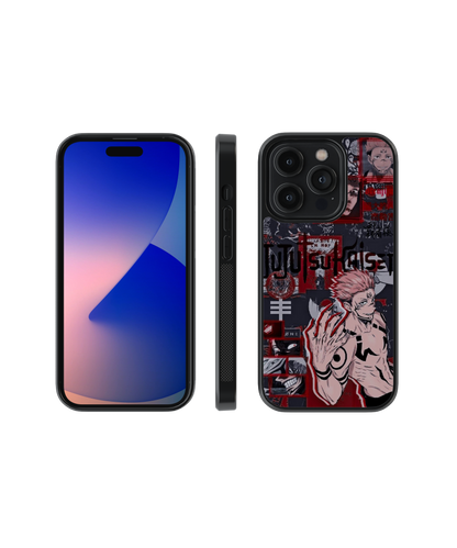 Sukuna Rampage | Jujutsu Kaisen - Glass Case Cover | Code: 197