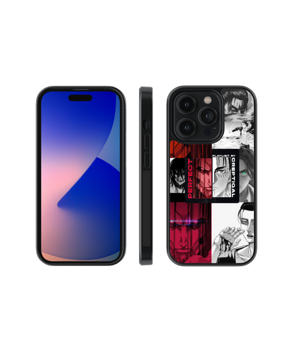 Titan Confrontation | Attack on Titans - Glass Case Cover | Code: 188