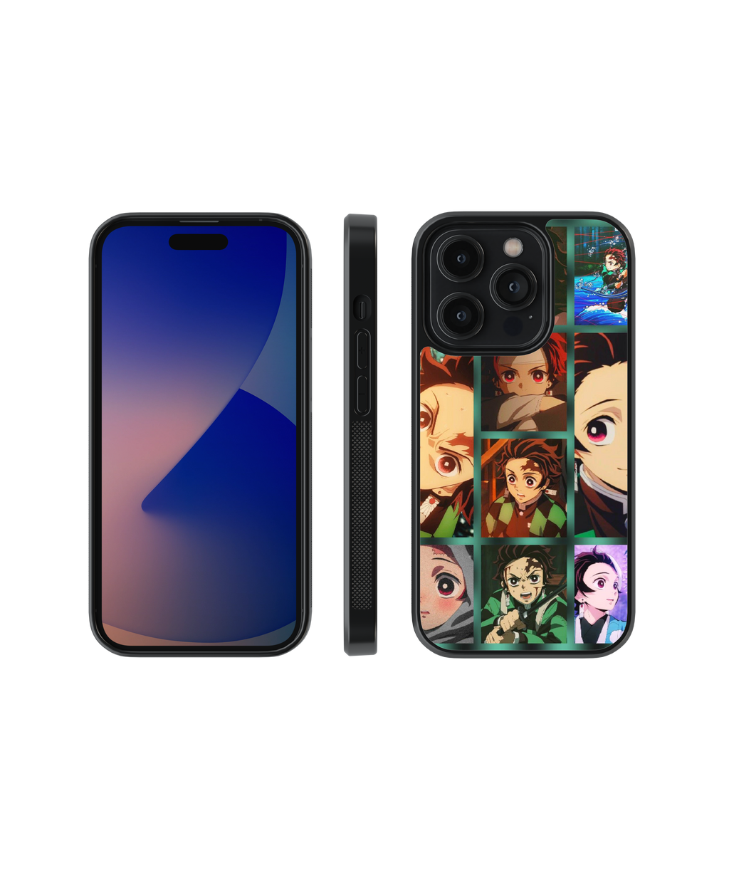 Tanjiro Montage | Demon Slayer - Glass Case | Code: 224