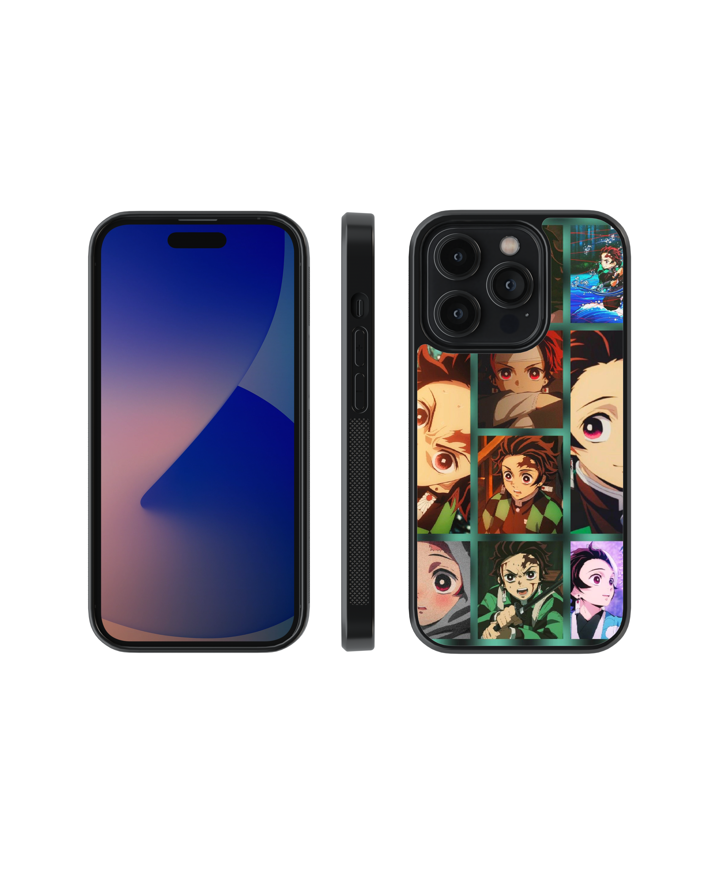 Tanjiro Montage | Demon Slayer - Glass Case | Code: 224