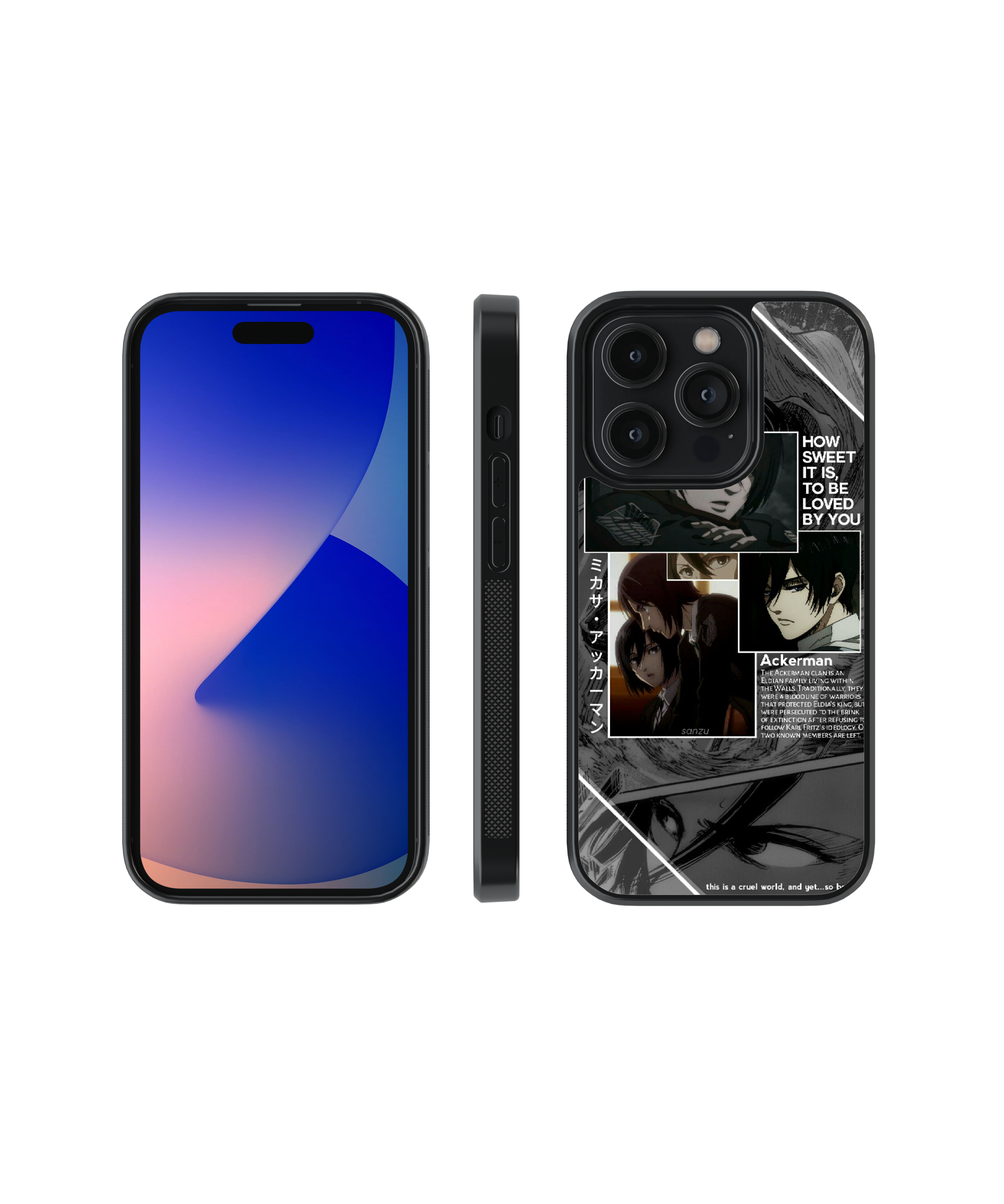 Soldier's Gaze | Attack on Titans - Glass Case | Code: 186