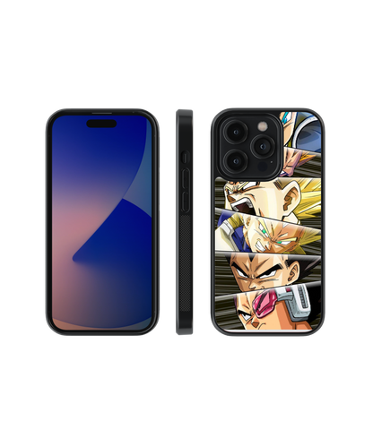 Vegeta Gaze  | Dragon Ball - Glass Case Cover | Code: 128
