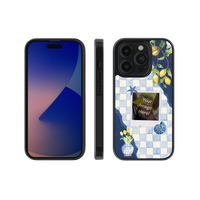 Lemon Check | Personalized Glass Case | Code: 349