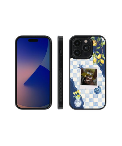 Lemon Check | Personalized Glass Case Cover | Code: 349