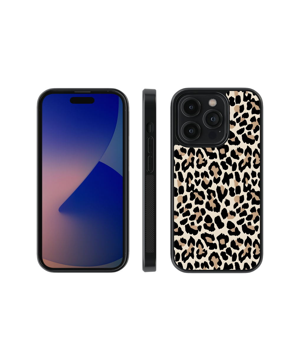 Leopard Luxe | Pinteresty Glass Case | Code: 271
