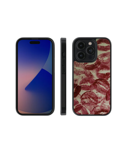 Lipstick Love | Pinteresty Glass Case Cover | Code: 272
