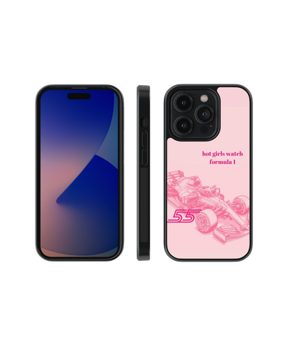 Hot Girl F1 | F1 / Cars - Glass Case Cover | Code: 316