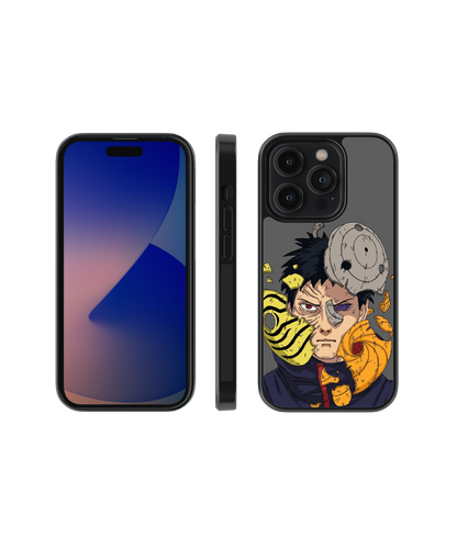 Unmasked Obito | Naruto - Glass Case Cover | Code: 134
