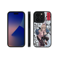 Power Pose | Chainsaw man - Glass Case | Code: 241
