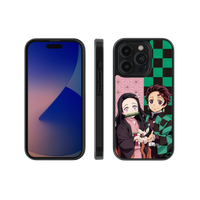 Bonded Siblings | Demon Slayer - Glass Case | Code: 236