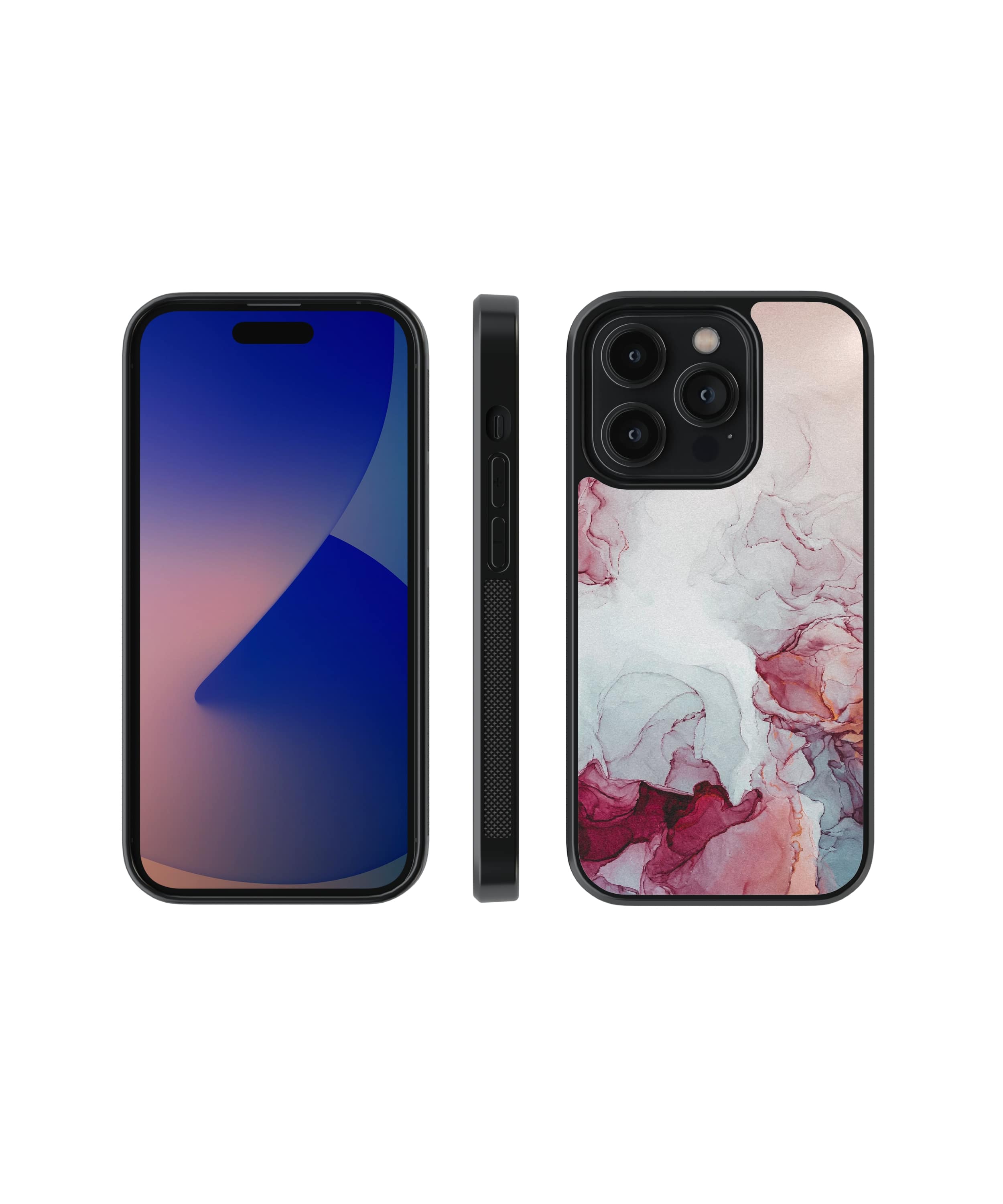 Scarlet | Marble - Glass Case | Code: 070