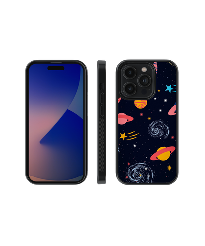 Freehand Space | Scribble - Glass Case Cover | Code: 307