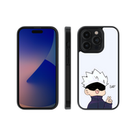 Satoru Greeting | Jujutsu Kaisen - Glass Case | Code: 199