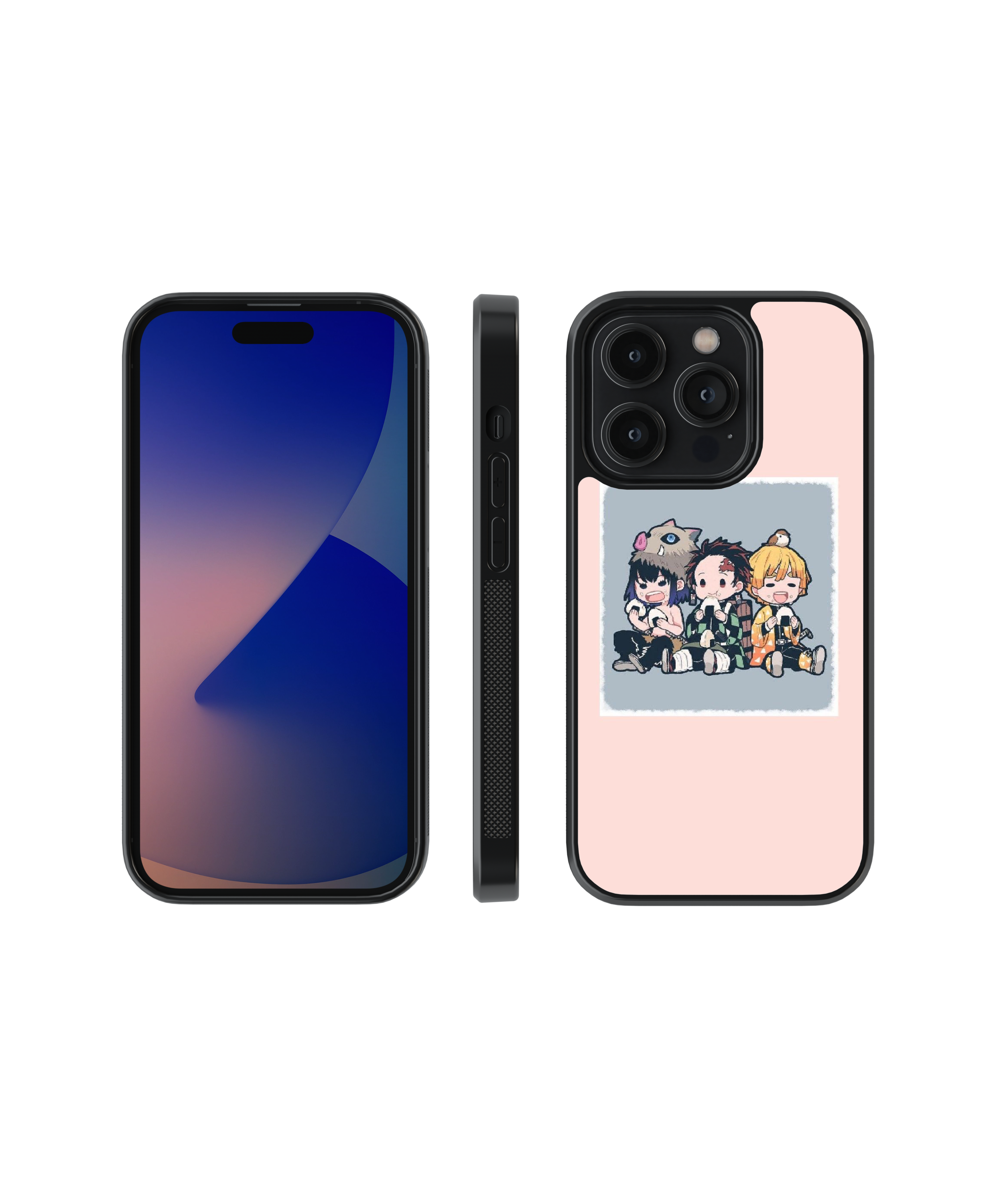 Childhood Trio | Demon Slayer - Glass Case | Code: 231