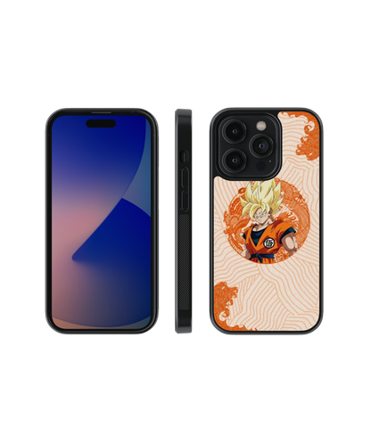 Super Saiyan Goku | Dragon Ball - Glass Case Cover | Code: 125