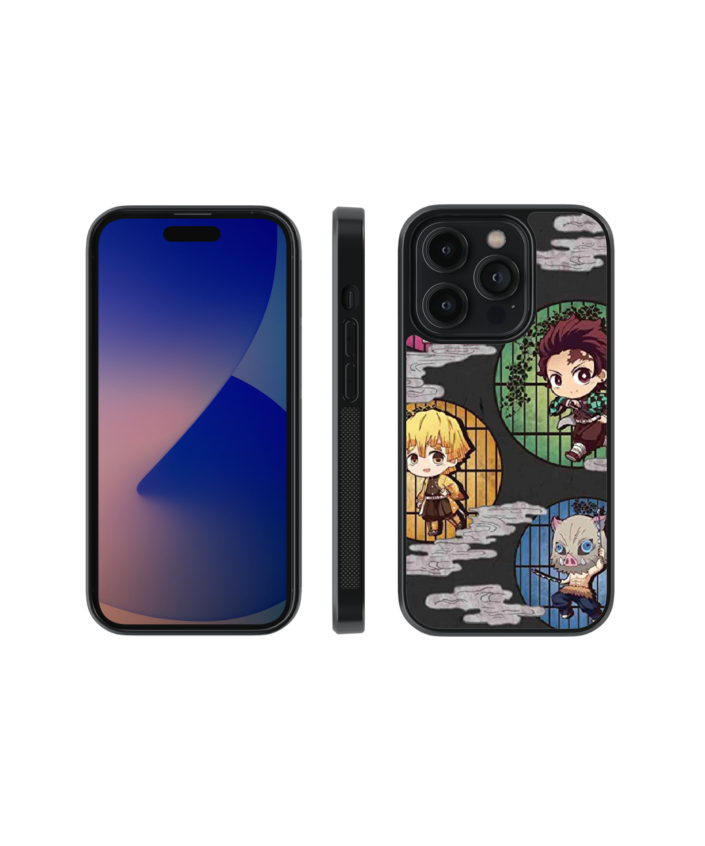 Childhood Squad | Demon Slayer - Glass Case | Code: 234