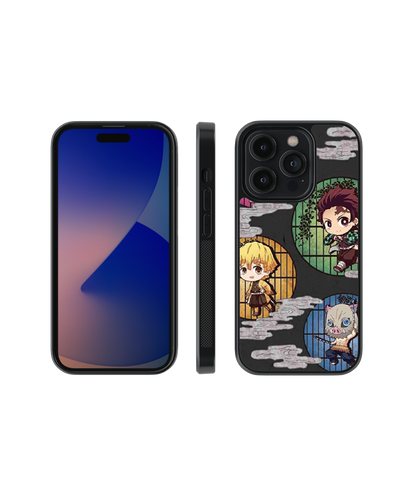 Childhood Squad | Demon Slayer - Glass Case Cover | Code: 234