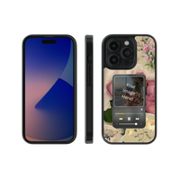 Floral Daze | Personalized Glass Case | Code: 348
