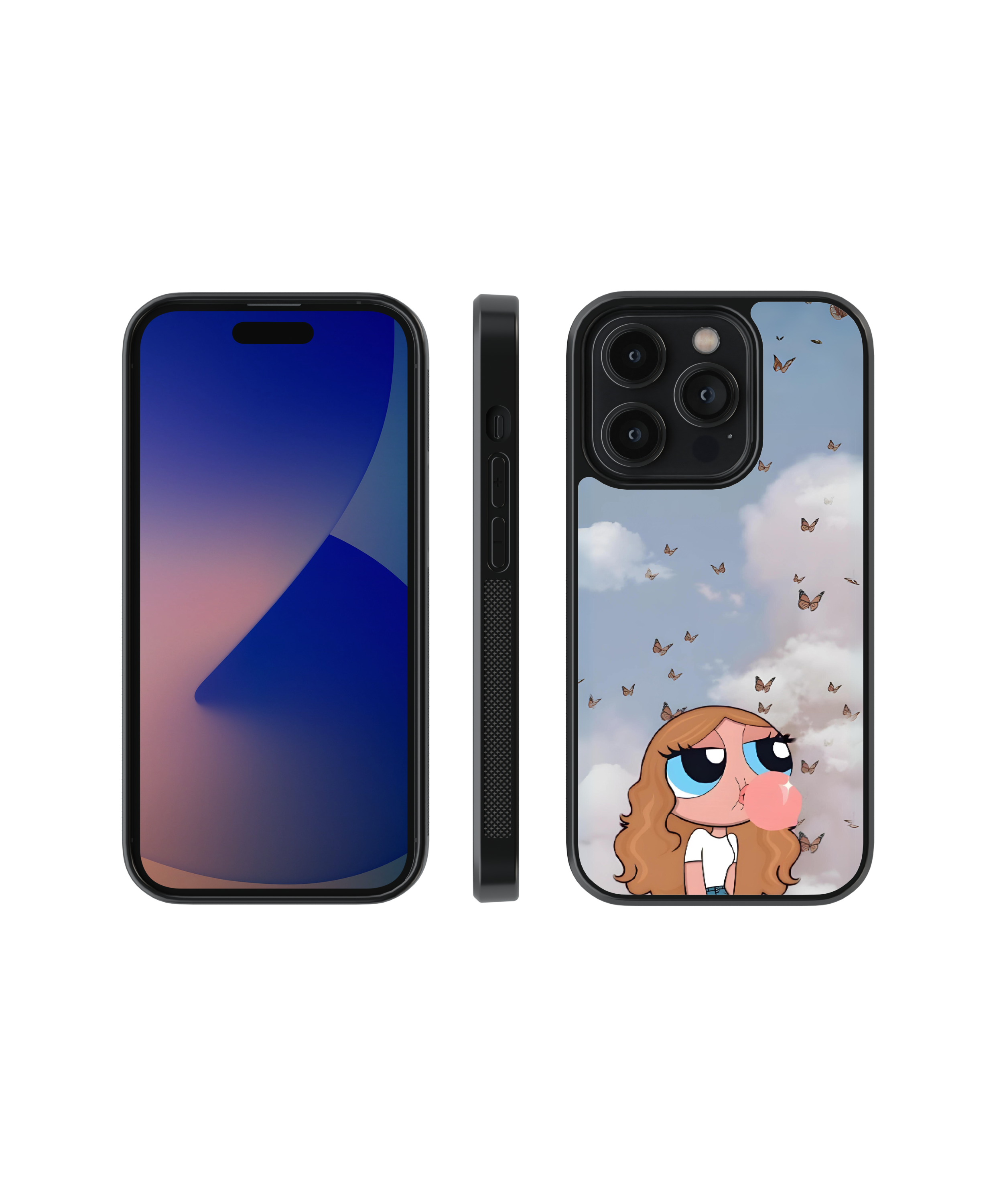 Bubble Burst | Pinteresty Glass Case Cover | Code: 262