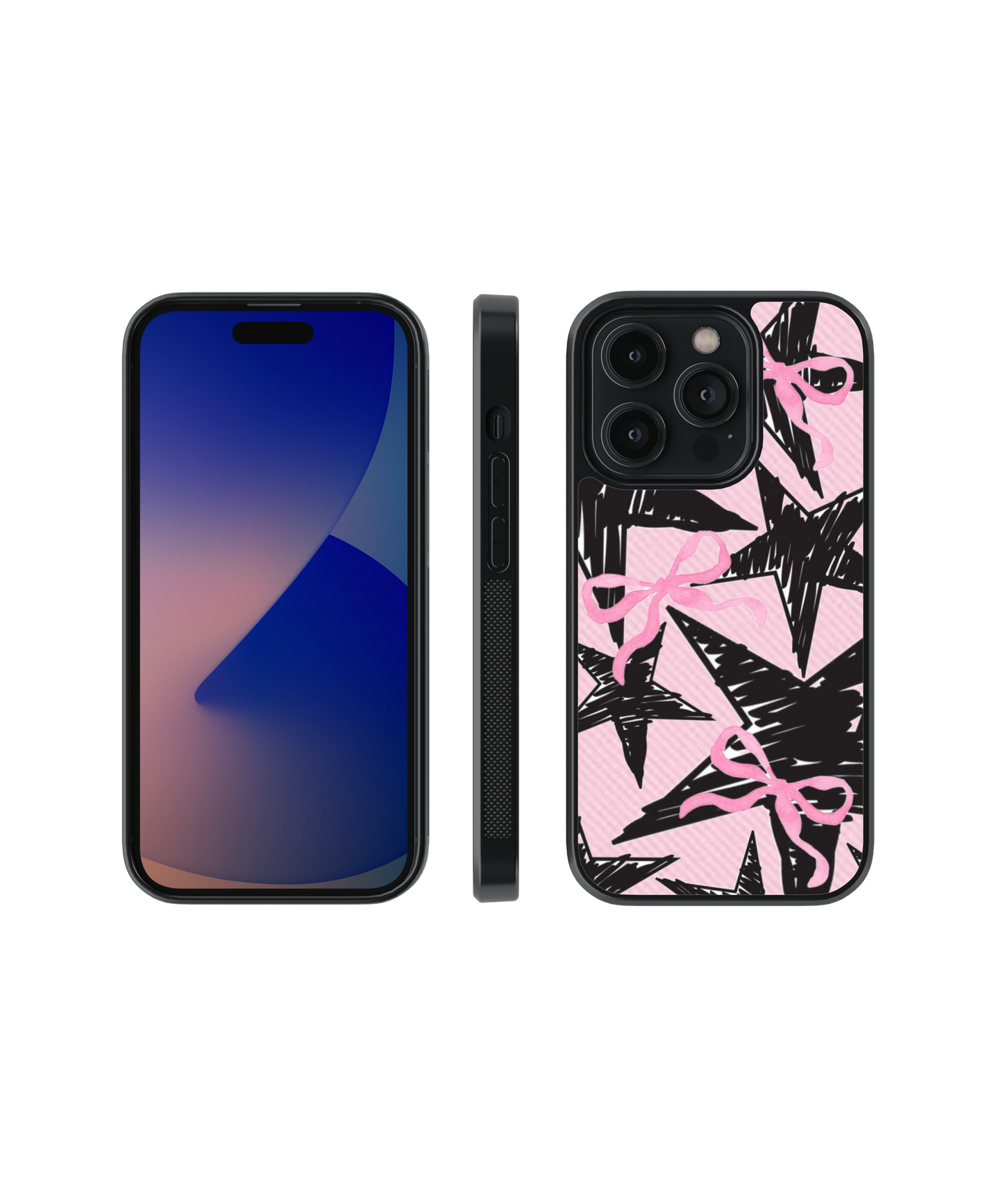 Abstract Twist | Scribble - Glass Case | Code: 304