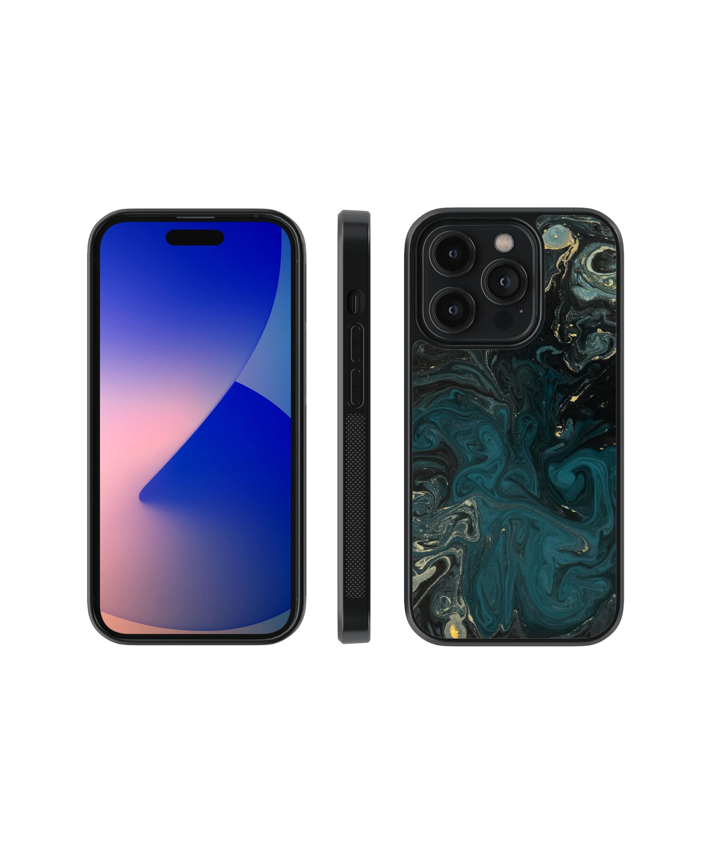 Green Gold | Marble - Glass Case | Code: 059