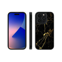 Black Shine | Marble - Glass Case | Code: 060