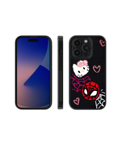 Spidey Whirl | Scribble - Glass Case Cover | Code: 302