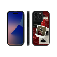 Scarlet Mood | Personalized Glass Case | Code: 347